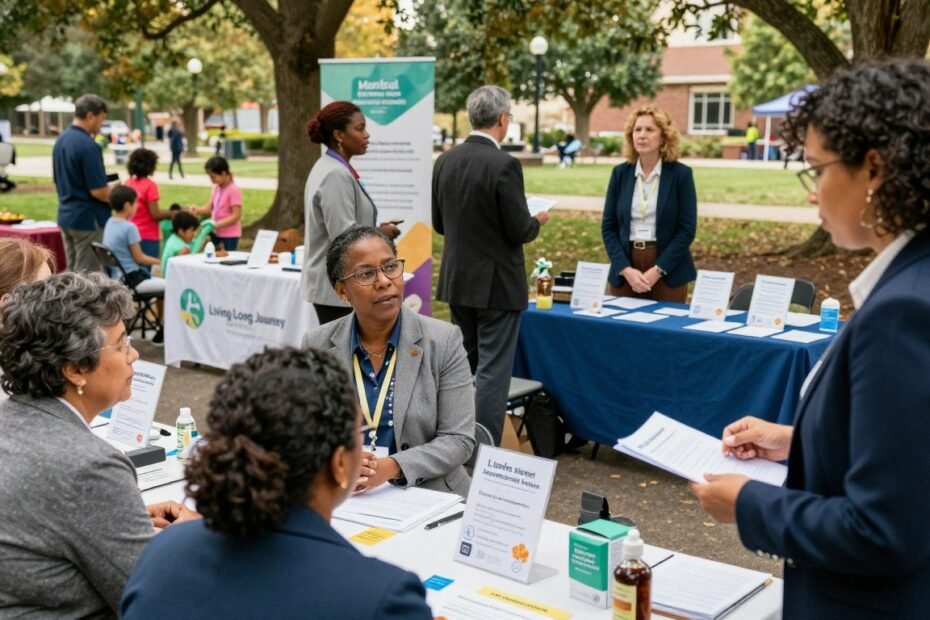 political polorization in a community effects on individual health